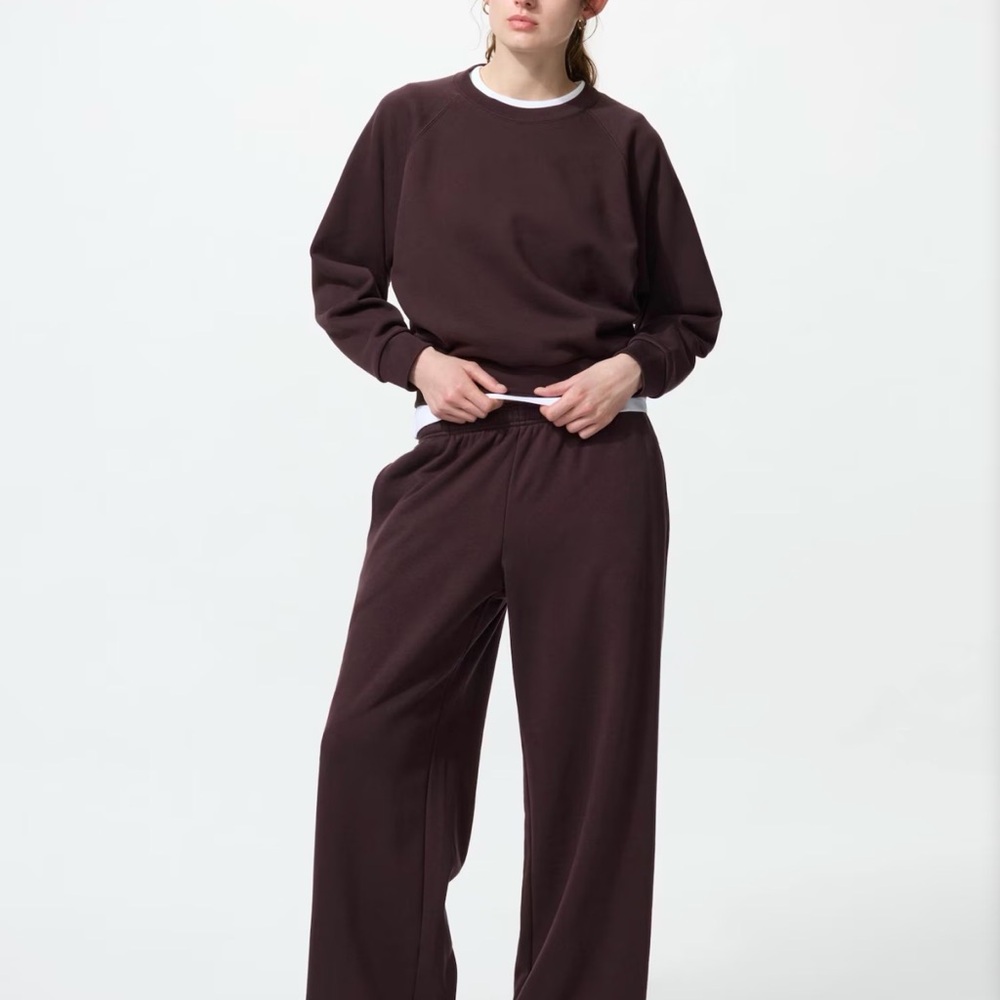 Uniqlo Brown Sweat Set